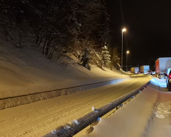 Vanskelige kjøreforhold i Nord Norge