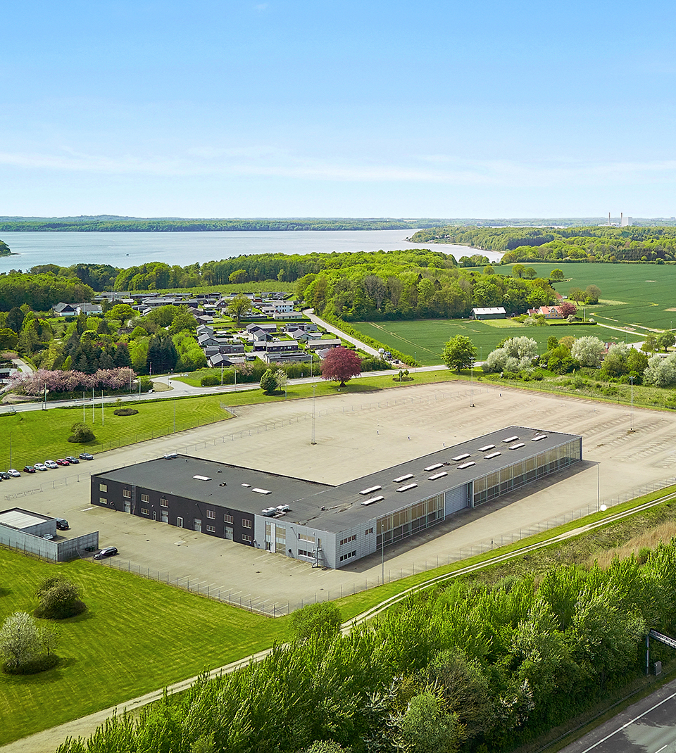 Axess Logistics anlegget i Fredericia, Danmark